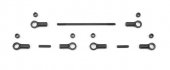 XRAY 383300 Adj. Turnbuckle Set for Toe-in Adjustment