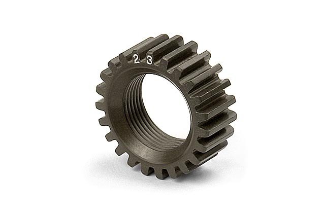 XRAY 338523 XCA Aluminum 7075 T6 Hardcoated Pinion Gear - 23T (2nd)