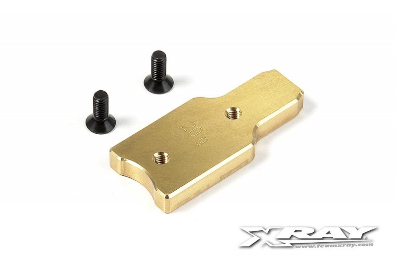 XRAY #341184 - BraSS ChaSSis Weight Front 20g