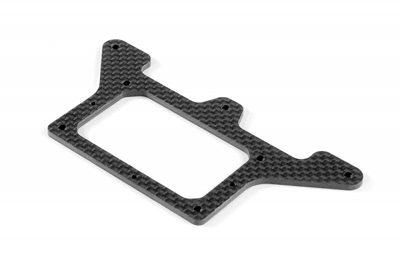 XRAY 371153 X12\'17 Graphite Rear Pod Lower Plate 2.5mm