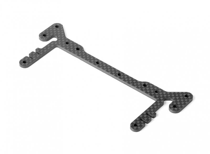 XRAY 373089 - X12\'21 Rear Brace - Graphite 2.5mm