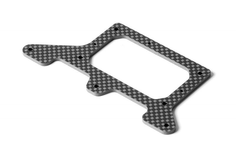 XRAY 371157 - X1\'20 Graphite Rear Pod Lower Plate 2.5mm