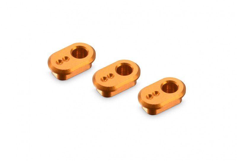 XRAY 372328 X1 Aluminum 2 Dot Bushing - Camber 3-12 (3)