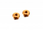 XRAY 372326 X1 Aluminum 2 Dot Bushing - Camber 1-2.5 (2)