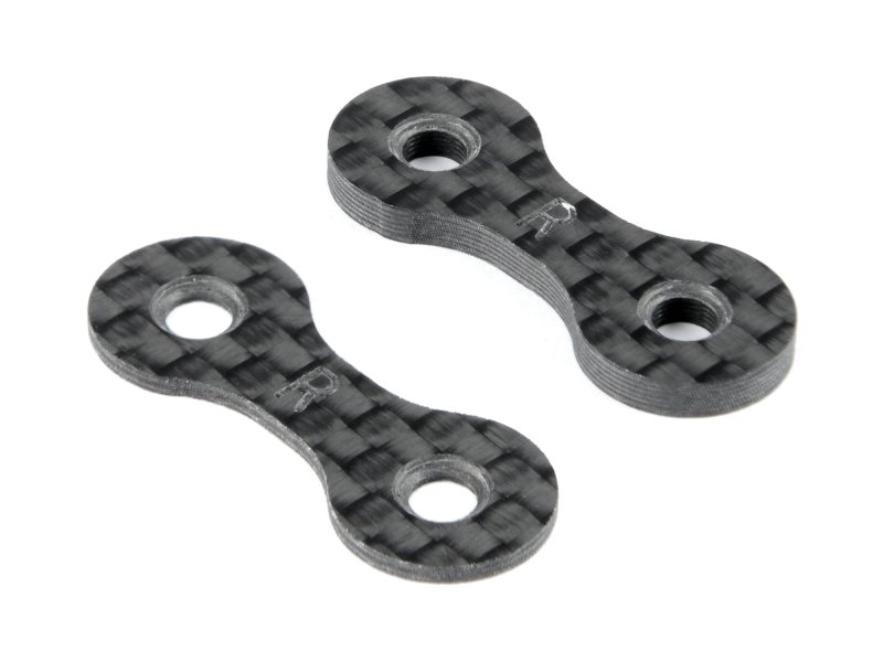 X4 Rear ROLL-CENTER Carbon Spacer 1+2MM (1+1)