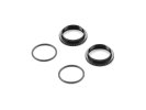 XRAY 308046-K - XLP Aluminium Shock Adjustable NUT - Black (2)