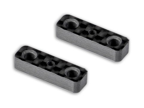 XRAY 306175-C - Carbon Battery Plate Shim (2)