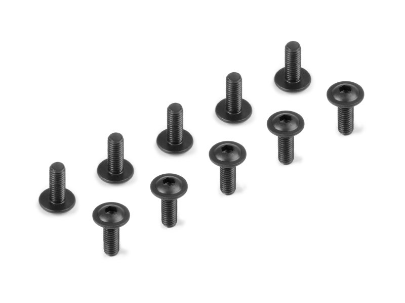 XRAY 911308 - HEX Screw Flanged SH M3x8 (10)