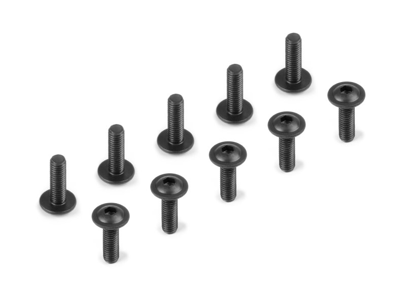 XRAY 911310 - HEX Screw Flanged SH M3x10 (10)