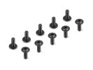 XRAY 911308 - HEX Screw Flanged SH M3x8 (10)