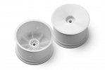 XRAY 329913 - 2WD/4wd Rear Wheel Aerodisk With 12mm Hex - V2 - White (2)