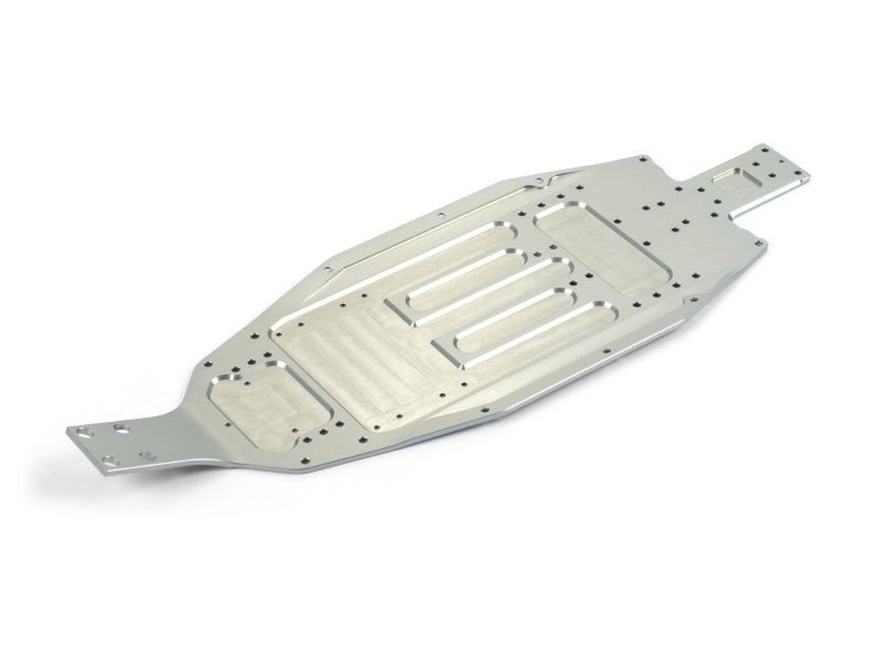 XB2 Aluminium Chassis - 2.5MM - Short - Rear Wide - Swiss 7075 T6
