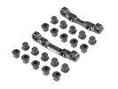 XRAY 363300 Aluminium Rear Suspension Holders - Extra High Roll Centers - SET