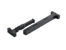 XRAY 361287-H - Composite Chassis Brace Front & Rear - Narrow - Hard
