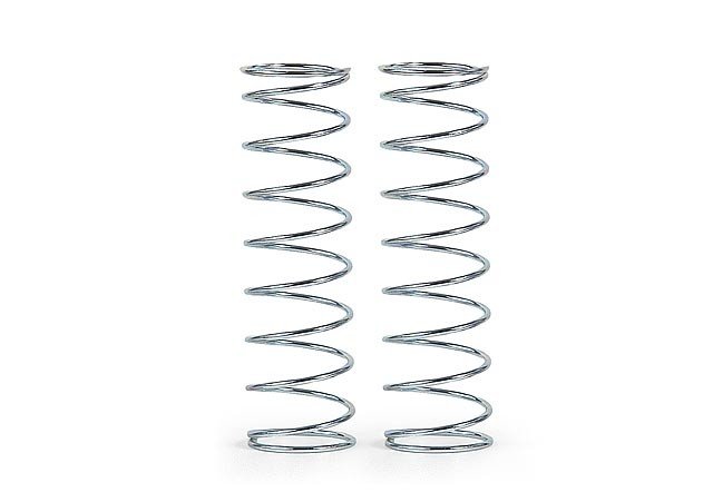 XRAY 358284 Rear Spring Set C = 0.53 - Silver (2)