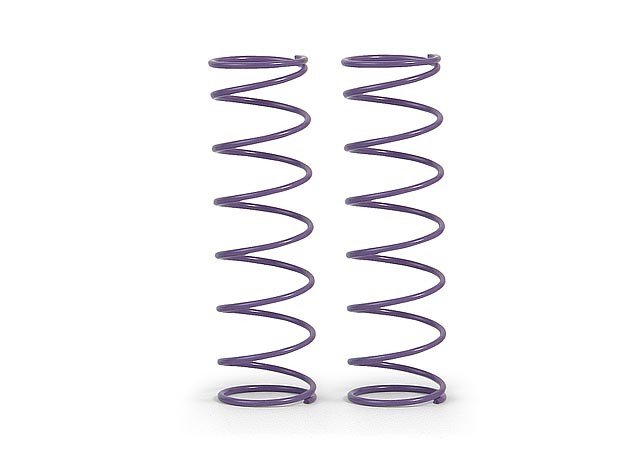 XRAY 358287 Rear Spring Set C = 0.65 - Violet (2)