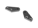 XRAY 352367 XB8 Carbon Steering Plate - 2 Dots (1+1)