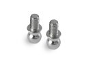 XRAY 302434 Anti-Roll Bar Steel Ball End 3.8mm with 2.5x4mm Thread (2)