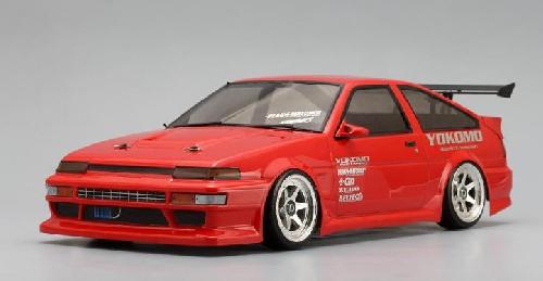 Yokomo SD-AE86BS - 1/10 Drift Body Toyota AE86 Trueno Street Version