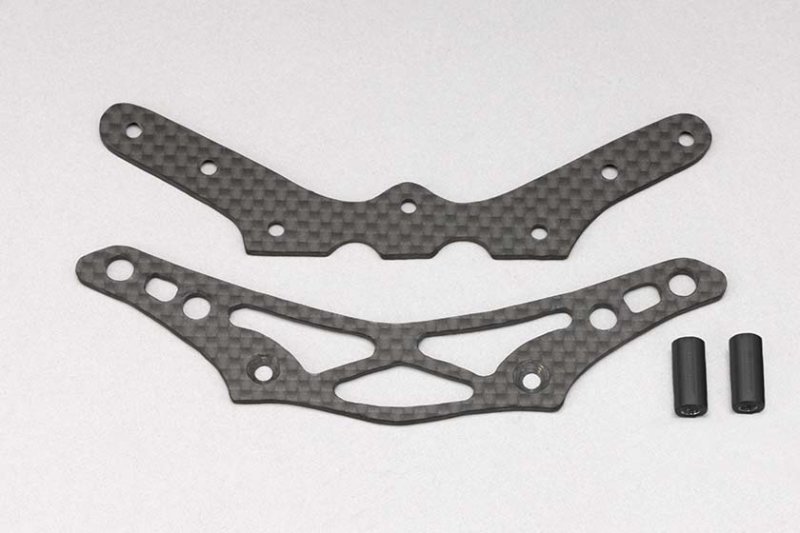 Yokomo Y2-001GBA Graphite bumper/bumper brace for YD-2 series