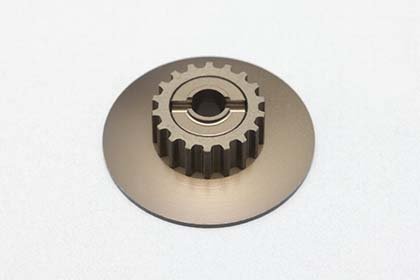 Yokomo Z4-630M Main Drive Pulley/Plate (Hard anodized) for YZ-4