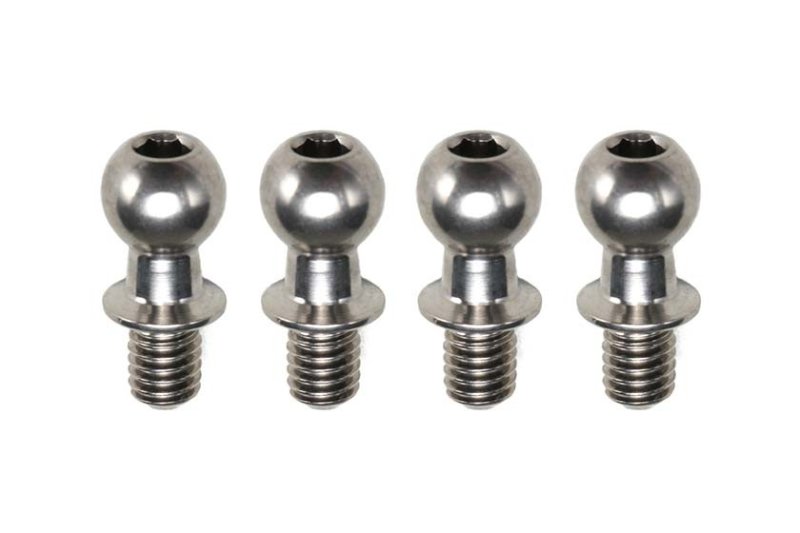 Yokomo RP-117 High precision titanium ?5.0mm king pin ball for MS1.0