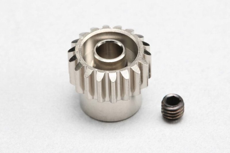 Yokomo PG-4818A Precision Hard Coated Aluminum Pinion Gear DP48 18T