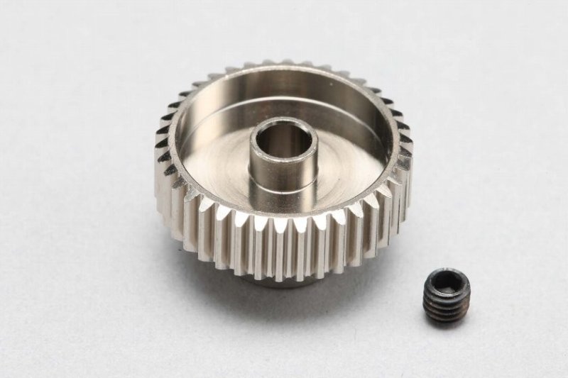 Yokomo PG-6438A Precision Hard Coated Aluminum Pinion Gear DP64 38T