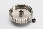 Yokomo PG-4837A Precision Hard Coated Aluminum Pinion Gear DP48 37T
