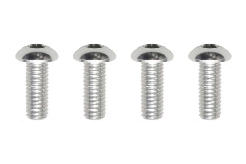 Yokomo ZC-BH38AA Aluminum BH Socket Screw M3x8mm (4pcs)
