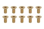 Yokomo RP-042-06BA High precision Brass FH screw M3x6mm