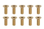 Yokomo RP-042-08BA High precision Brass FH screw M3x8mm