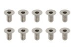 Yokomo RP-042061A High precision cutting Titanium Screw M3x6mm(10pcs)