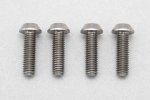 Yokomo RP-041-10A M3x10mm High Precision Cutting Titanium button head socket screw
