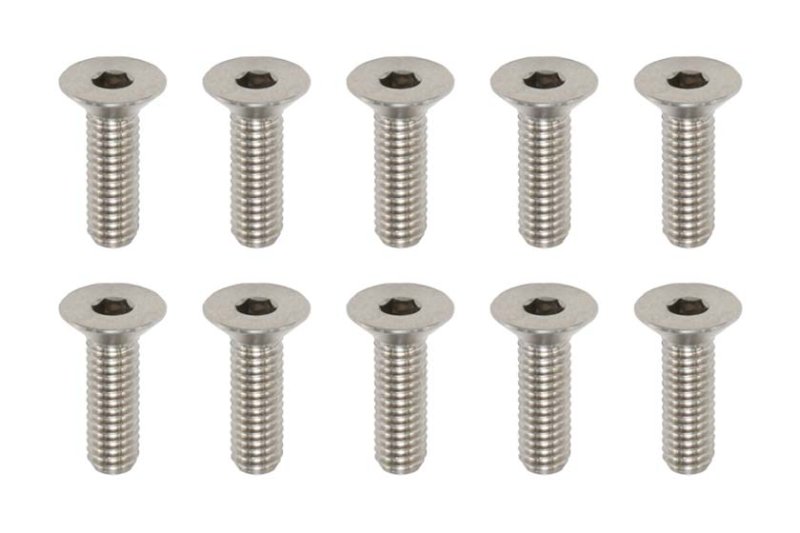 Yokomo RP-042101A High precision cutting Titanium Screw M3x10mm (10pcs)