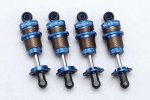 Yokomo Y2-SBBSBL Aluminum SLF Big Bore Shock Set (Blue)