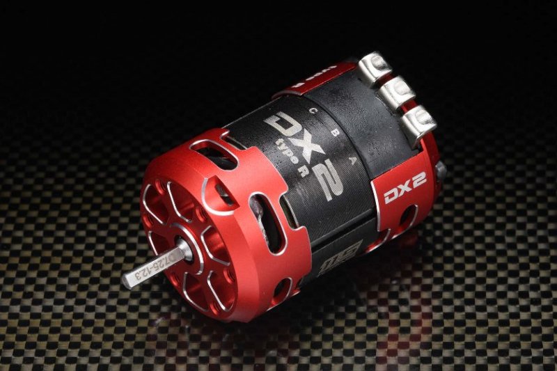 Yokomo RPM-D2115RR Racing Performer DX2 Type-R Brushless Motor Red Version 11.5T (12.3 x 7.25 x 24mm)