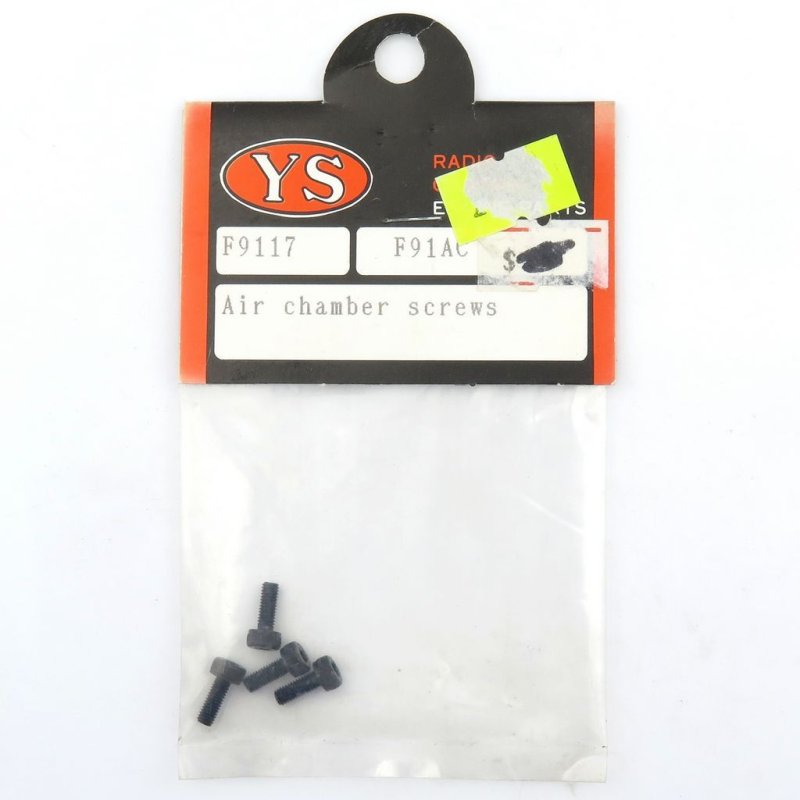 YS ENGINE AIR CHAMBER SCREWS F91AC #F9117