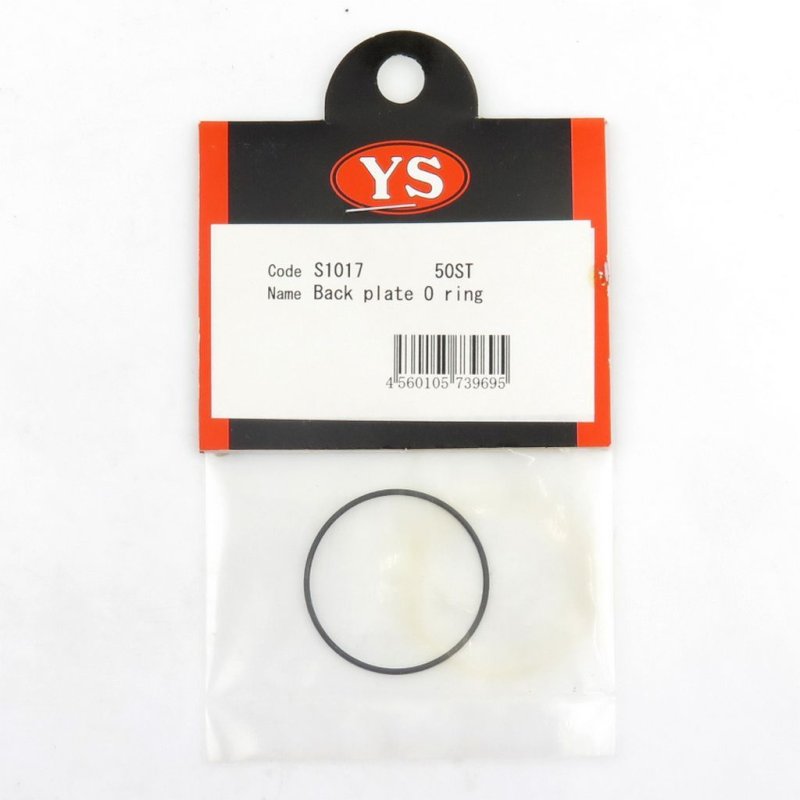 YS ENGINE BACK PLATE O-RING 50ST #S1017