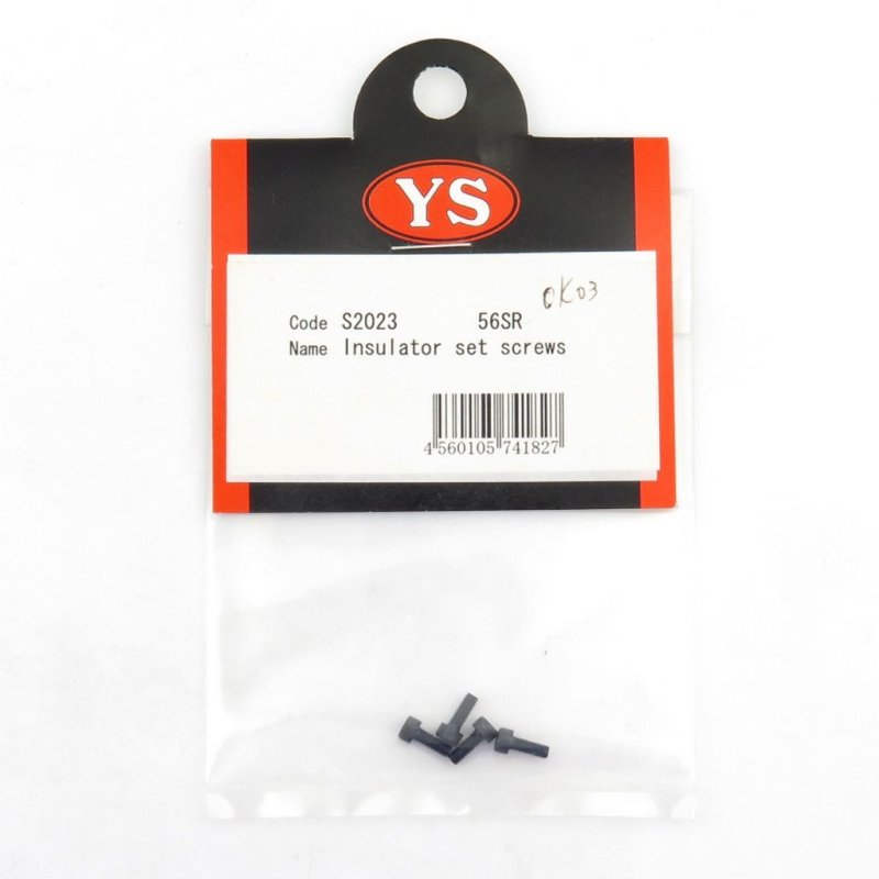 YS ENGINE INSULATOR SET SCREWS 56SR #S2023